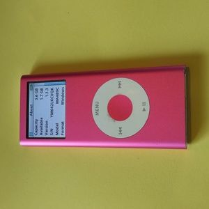 Very old pink iPod 4GB
